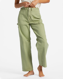 4 Leia Jeans Green UBJDP00110 Billabong