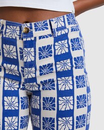 3 Sun Down Denim Pants Blue UBJDP00111 Billabong
