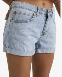 3 Frankie Denim Shorts White UBJDS00121 Billabong