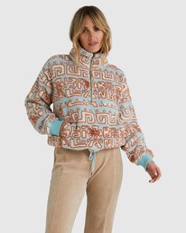 1 Tiki Sun Half Zip  UBJFT00190 Billabong