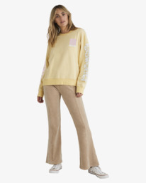 5 Tiki Ride Brooklyn Crew Yellow UBJFT00193 Billabong