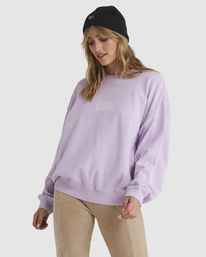 1 Surf High Kendall Crew Purple UBJFT00197 Billabong