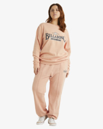 10 Surfed Out Fleece Crew Orange UBJFT00207 Billabong