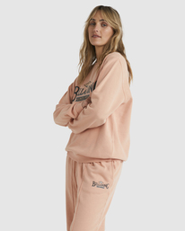 2 Surfed Out Fleece Crew Orange UBJFT00207 Billabong