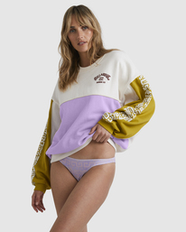 1 Since 73 Shacked Kendall - Sweatshirt for Women Multicolor UBJFT00209 Billabong