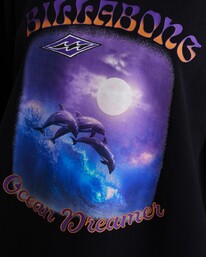 4 Since 73 Hazy Surfed Out - Sudadera para Mujer Negro UBJFT00210 Billabong