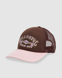 0 Throwback Trucker Cap Brown UBJHA00301 Billabong