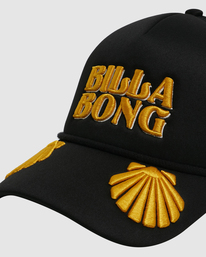 2 Tropical Summer Trucker Cap Black UBJHA00334 Billabong