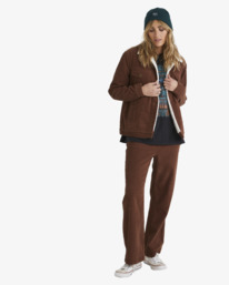 5 Candy Cord Jacket Brown UBJJK00115 Billabong