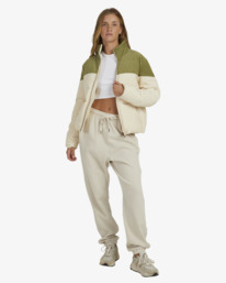 4 Lakeside Cord Puffer Jacket  UBJJK00123 Billabong