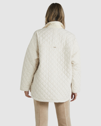 3 Lets Go Shacket Beige UBJJK00133 Billabong