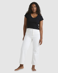 5 Baby Vee Tee Black UBJKT00116 Billabong