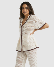 4 Postcards - Shirt for Women White UBJKT00208 Billabong