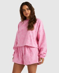 2 Toko Crew Sweatshirt Pink UBJKT00239 Billabong