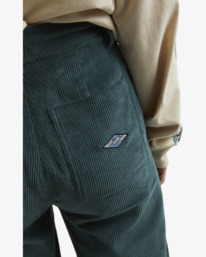 5 Sea Tone - Wide Leg Trousers for Women Green UBJNP00157 Billabong