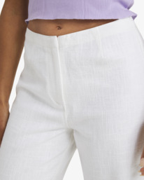 3 On The Go Pants White UBJNP00176 Billabong