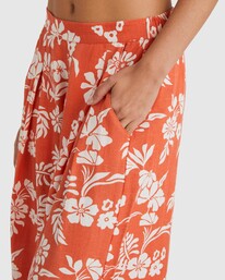 3 Barefoot Pants Red UBJNP00177 Billabong