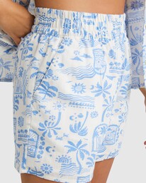3 Island Sun Shorts White UBJNS00189 Billabong