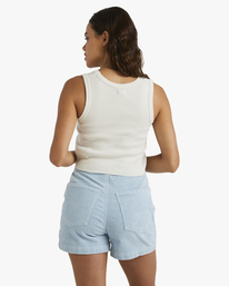 Set The Tone - Corduroy Shorts for Women  UBJNS00193