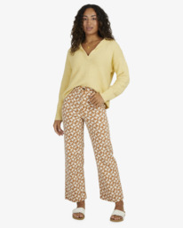 5 Its Cool Out Sweater Yellow UBJSW00122 Billabong
