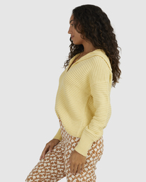 2 Its Cool Out Sweater Yellow UBJSW00122 Billabong