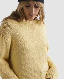 3 Venice Sweater Yellow UBJSW00131 Billabong