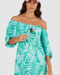 6 Mystic Beach Printed Mini Dress Blue UBJWD00142 Billabong