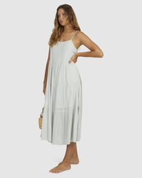 2 On The Beach Maxi Dress Green UBJWD00157 Billabong