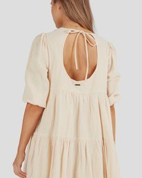 6 Valentine Tiered Mini Dress White UBJWD00171 Billabong