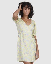 3 Tempest Wrap Dress Multicolor UBJWD00181 Billabong