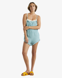 4 Wild Pursuit Playsuit Green UBJWD00243 Billabong