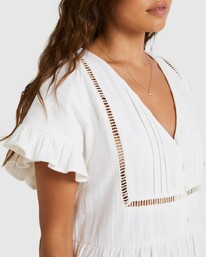 3 Camden Dress White UBJWD00258 Billabong