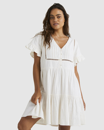 0 Camden Dress White UBJWD00258 Billabong