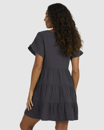 billabong, Pixie Babydoll Dress, OFF BLACK (ofb) PIXIE DRESS UBJWD00277