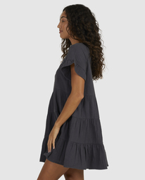 1 Pixie Babydoll Dress Black UBJWD00277 Billabong