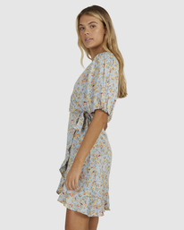 1 Sunshine Wrap Dress Blue UBJWD00287 Billabong