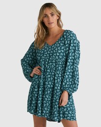 2 Lost Days Moon Dress Green UBJWD00306 Billabong