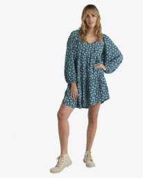 6 Lost Days Moon Dress Green UBJWD00306 Billabong
