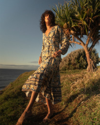 0 Sundance Shine On Maxi Dress Blue UBJWD00308 Billabong