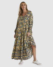 1 Sundance Shine On Maxi Dress Blue UBJWD00308 Billabong