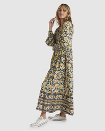 2 Sundance Shine On Maxi Dress Blue UBJWD00308 Billabong