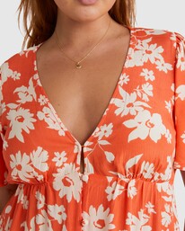 4 Hazy Dress Orange UBJWD00312 Billabong