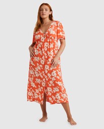 1 Hazy Dress Orange UBJWD00312 Billabong