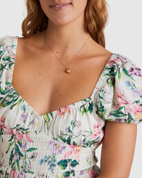 3 Laylow Dress White UBJWD00331 Billabong