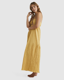 1 Julia Dress Yellow UBJWD00339 Billabong