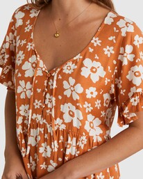 3 Lolita Dunes Dress Beige UBJWD00347 Billabong