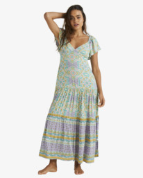 4 Summerside Maxi Dress White UBJWD00361 Billabong