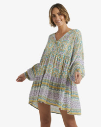0 Summerside Mer Dress White UBJWD00362 Billabong