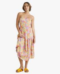 0 Haven Stella Midi Dress Purple UBJWD00378 Billabong