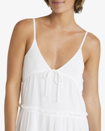 3 High Tides Maxi Dress White UBJWD00380 Billabong